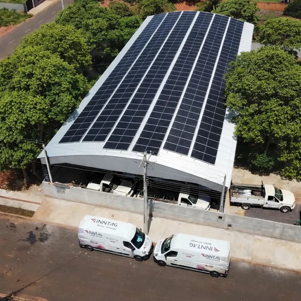 Estrutura fotovoltaica